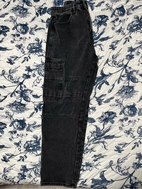 Black cargo jeans urbn idnty